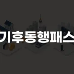 기후동행패스