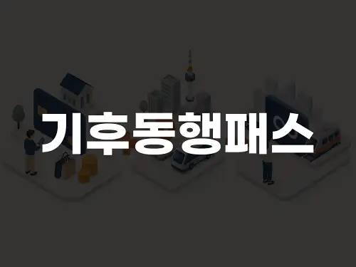 기후동행패스